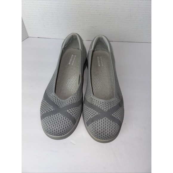 Skechers Gen 5 Goga Mat Women's 9.5 Gray Slip On Casual Shoe Sneaker Flats 14745 - Picture 1 of 8